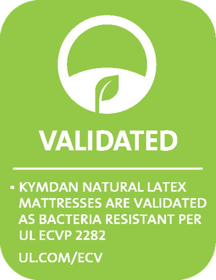 KYMDAN Mattresses Are Bacteria Resistant As Validated By UL KYMDAN Mattresses Are Bacteria Resistant As Validated By UL