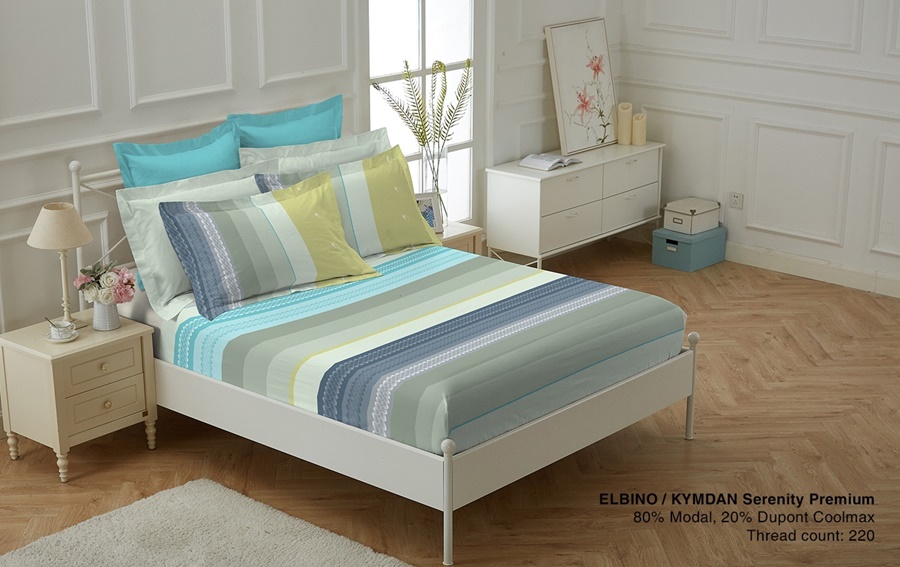 Picture of KYMDAN Serenity Premium Bed Sheet Set