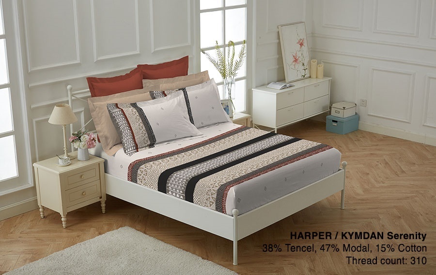 Picture of KYMDAN Serenity Bed Sheet Set
