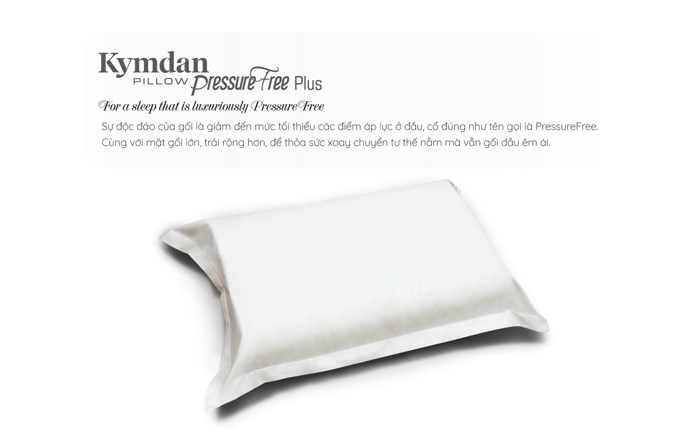 Gối Kymdan Pillow PressureFree Plus
