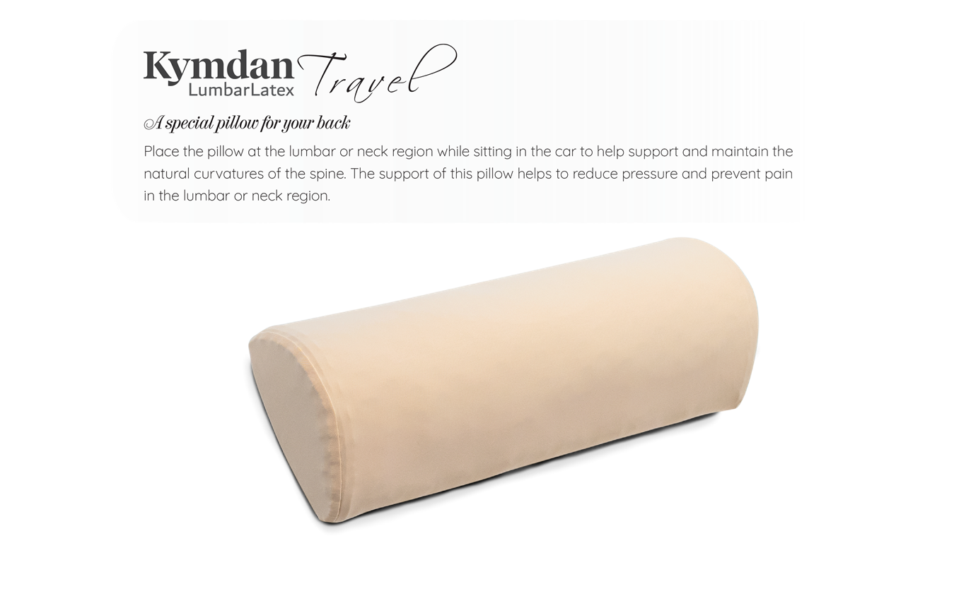 Kymdan LumbarLatex Travel Pillow